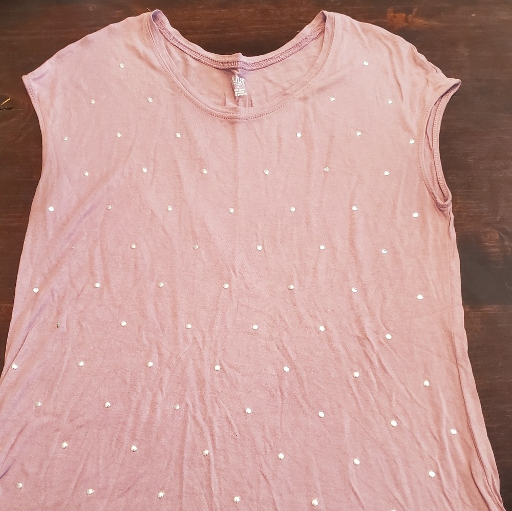 A.n.a Jeweled Lilac Tank